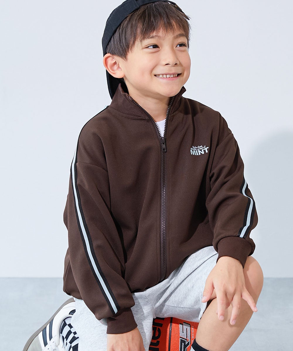 セットアップ可能】サイドライン トラックジャケット | 子供服の通販