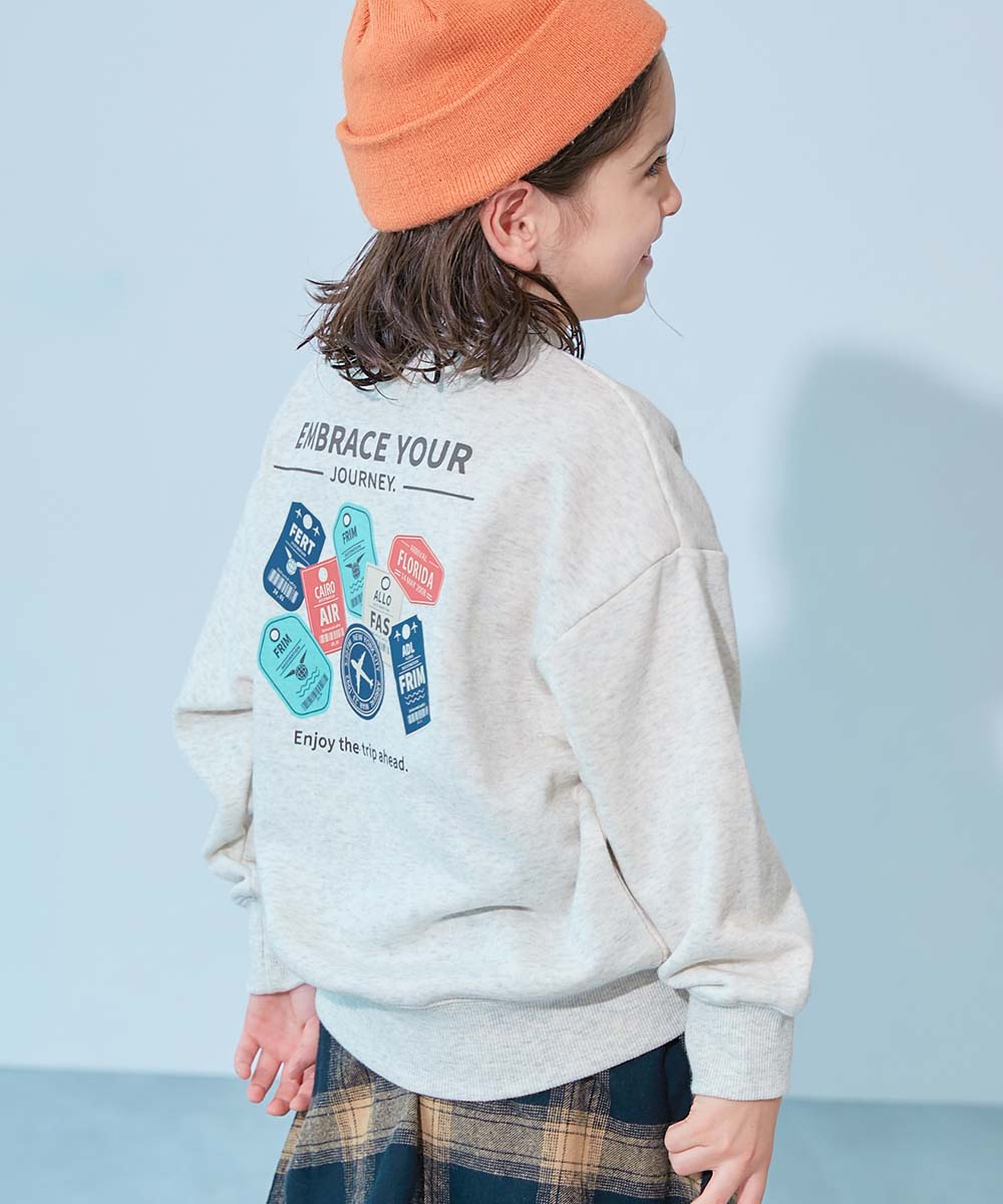 最大12%OFF】デビラボ BIGシルエット プリント トレーナー | 子供服の
