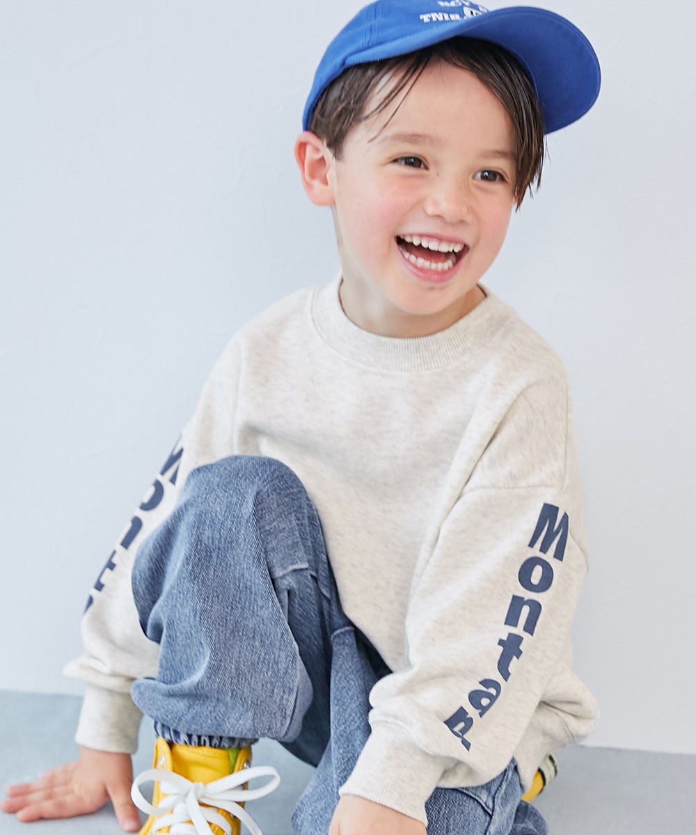 最大12%OFF】デビラボ BIGシルエット プリント トレーナー | 子供服の