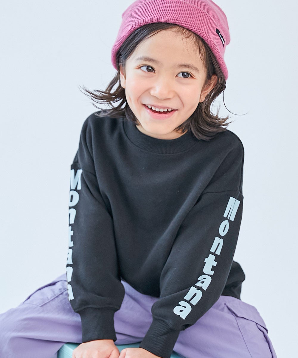 デビラボ BIGシルエット プリント トレーナー | 子供服の通販