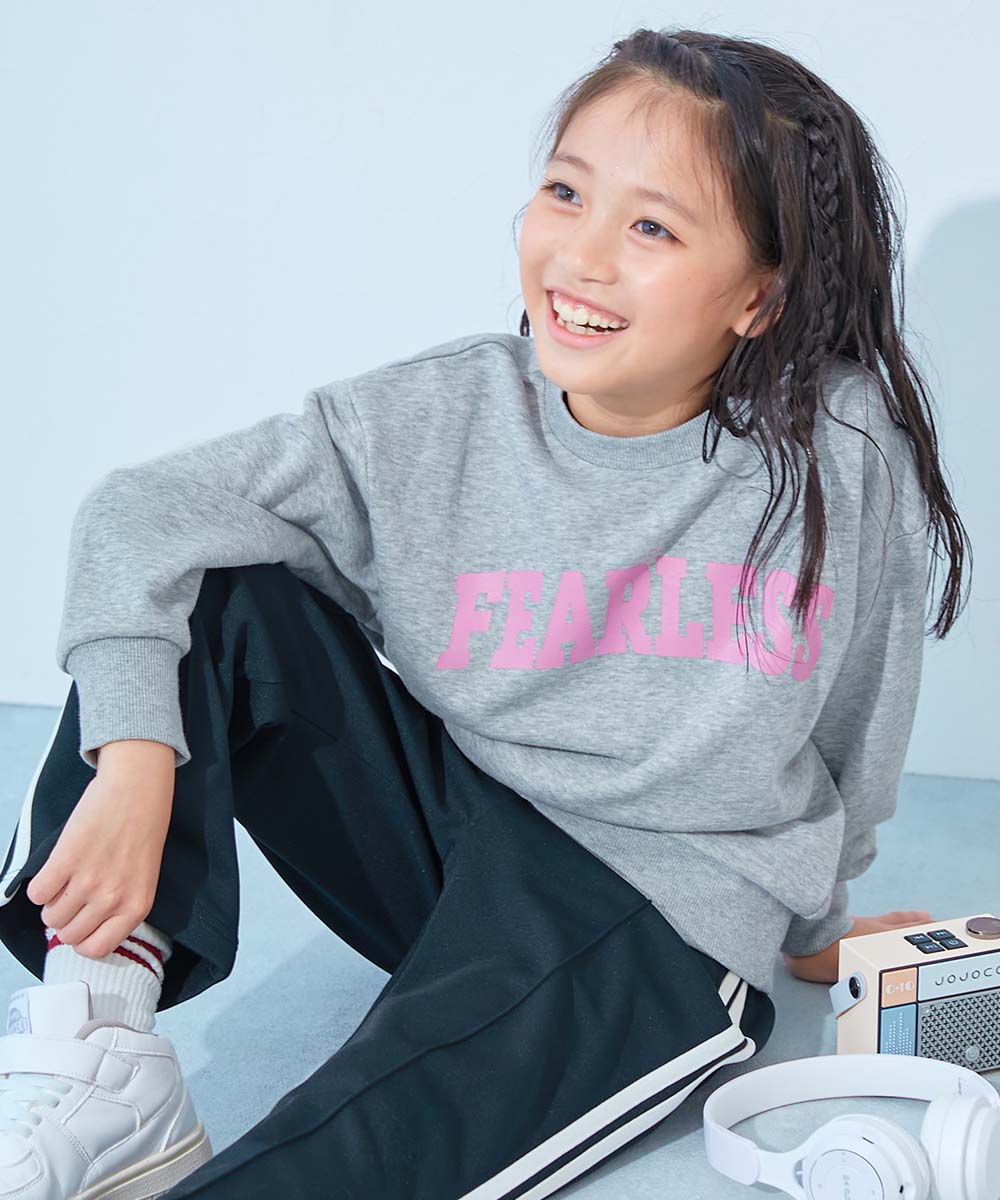 デビラボ ガールズ BIGシルエット プリント トレーナー | 子供服の通販