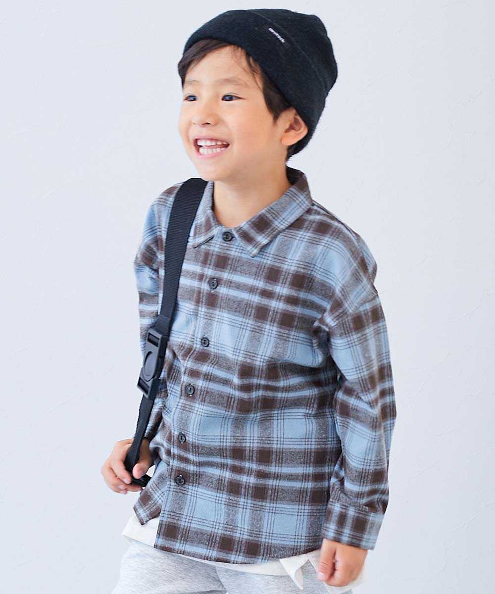 新品タグ付き 男の子 子供服まとめ売り45点 100〜130 長袖 総額9万以上 綿100% チェック柄 長袖ネルシャツ | 子供服の通販 デビロック公式サイト
