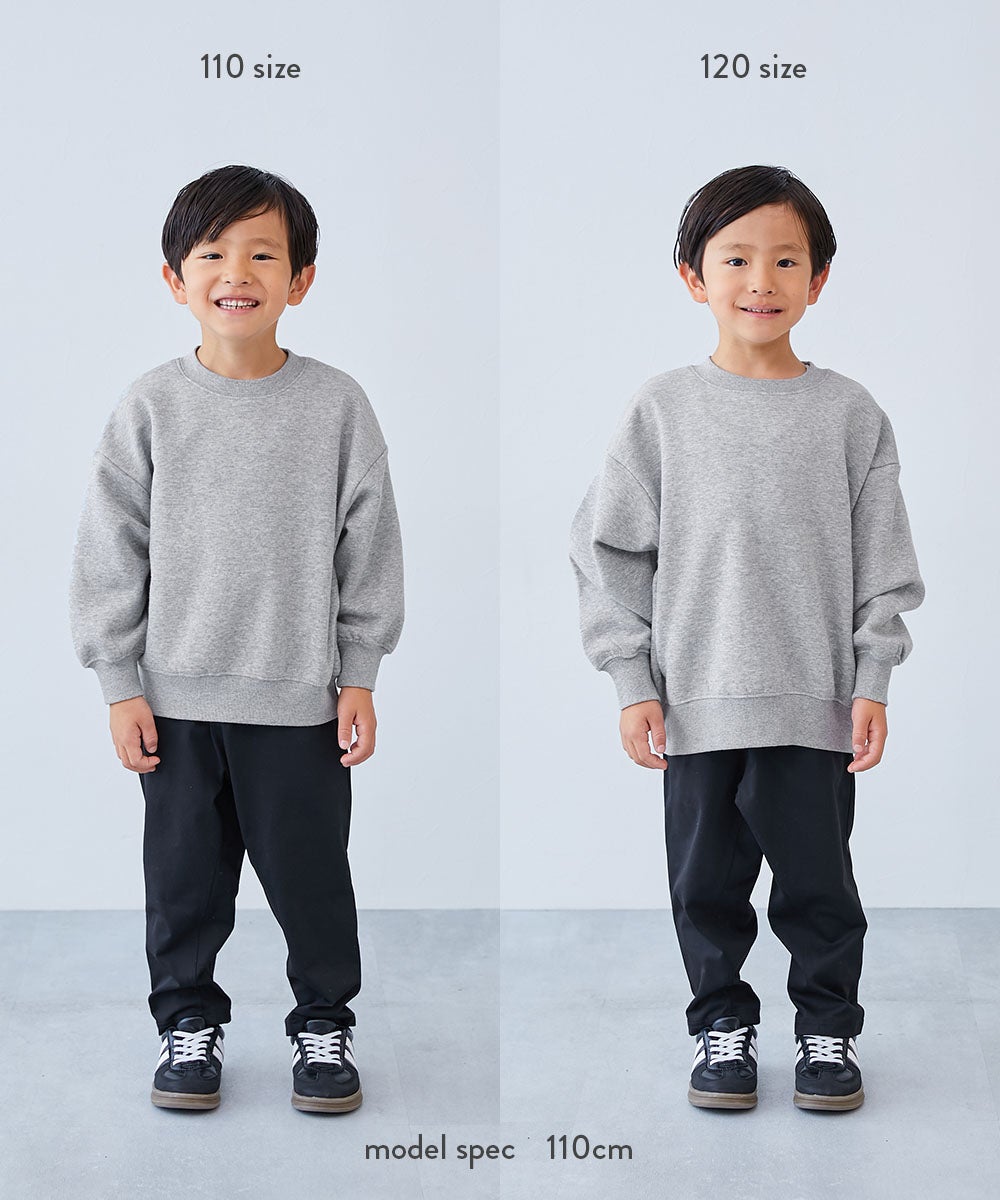 デビラボ プリント 裏起毛 BIGシルエット トレーナー | 子供服の通販