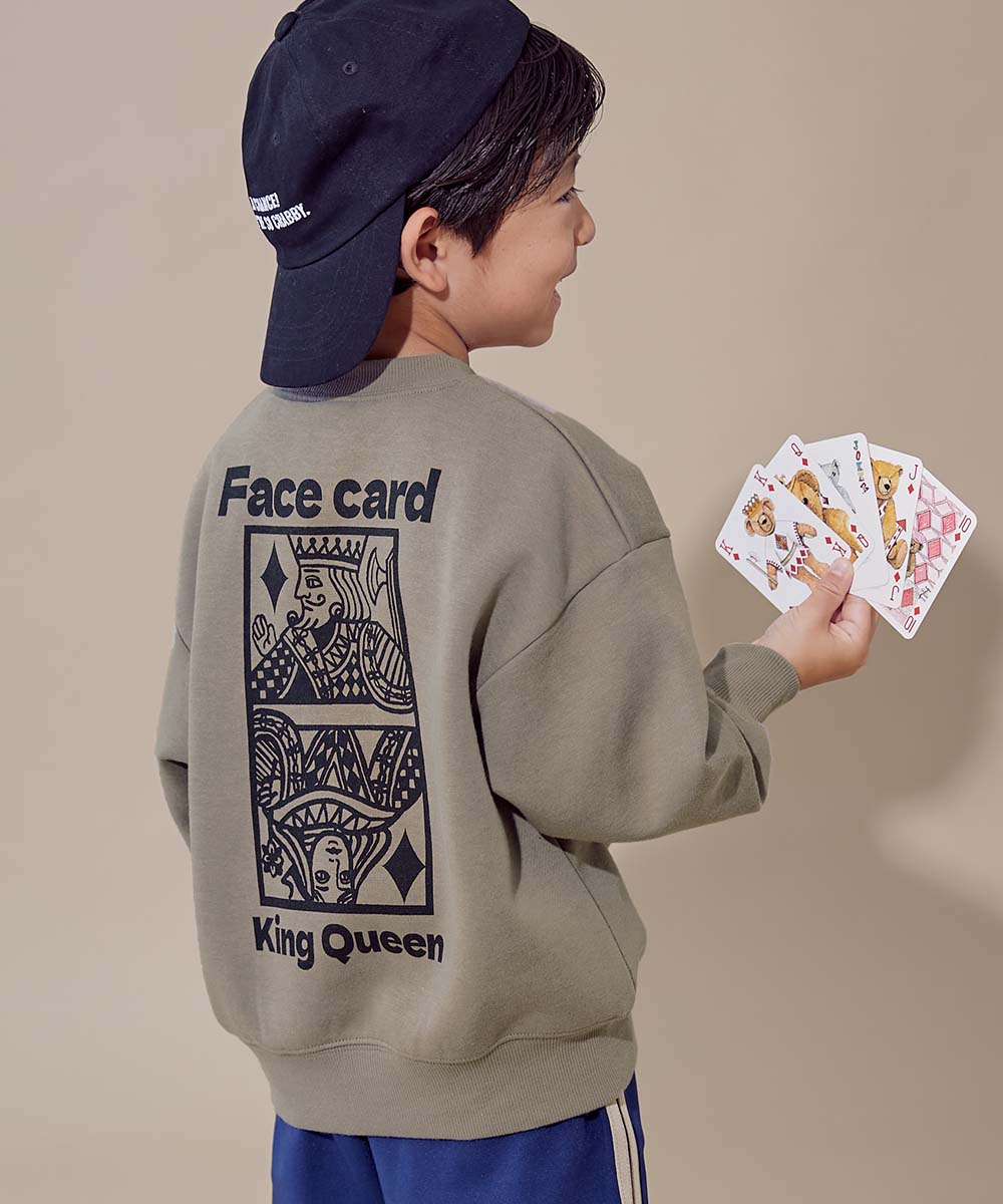 デビラボ プリント 裏起毛 BIGシルエットトレーナー | 子供服の通販