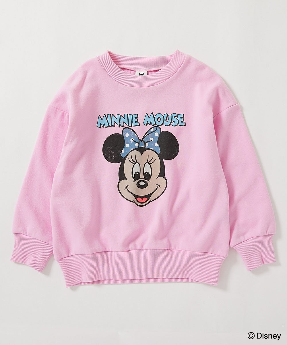 Disney】レトロデザイン 前後プリント トレーナー | 子供服の通販