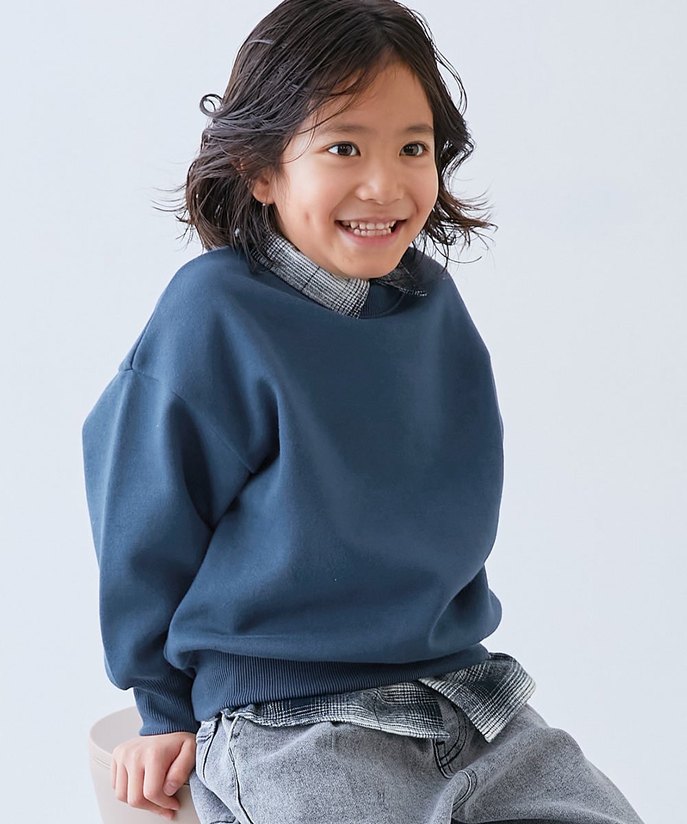 カラフルスウェット ふっくら裏起毛 無地トレーナー | 子供服の通販