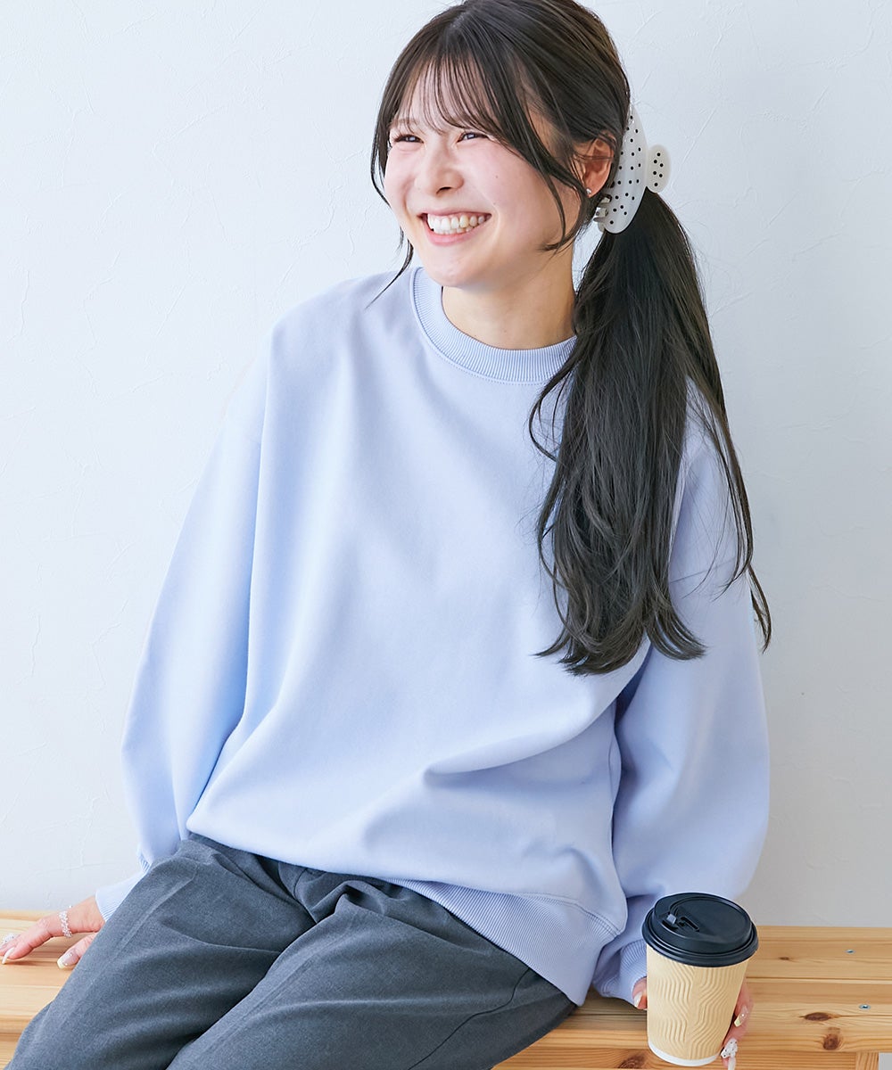カラフルスウェット ふっくら裏起毛 無地 大人トレーナー | 子供服の