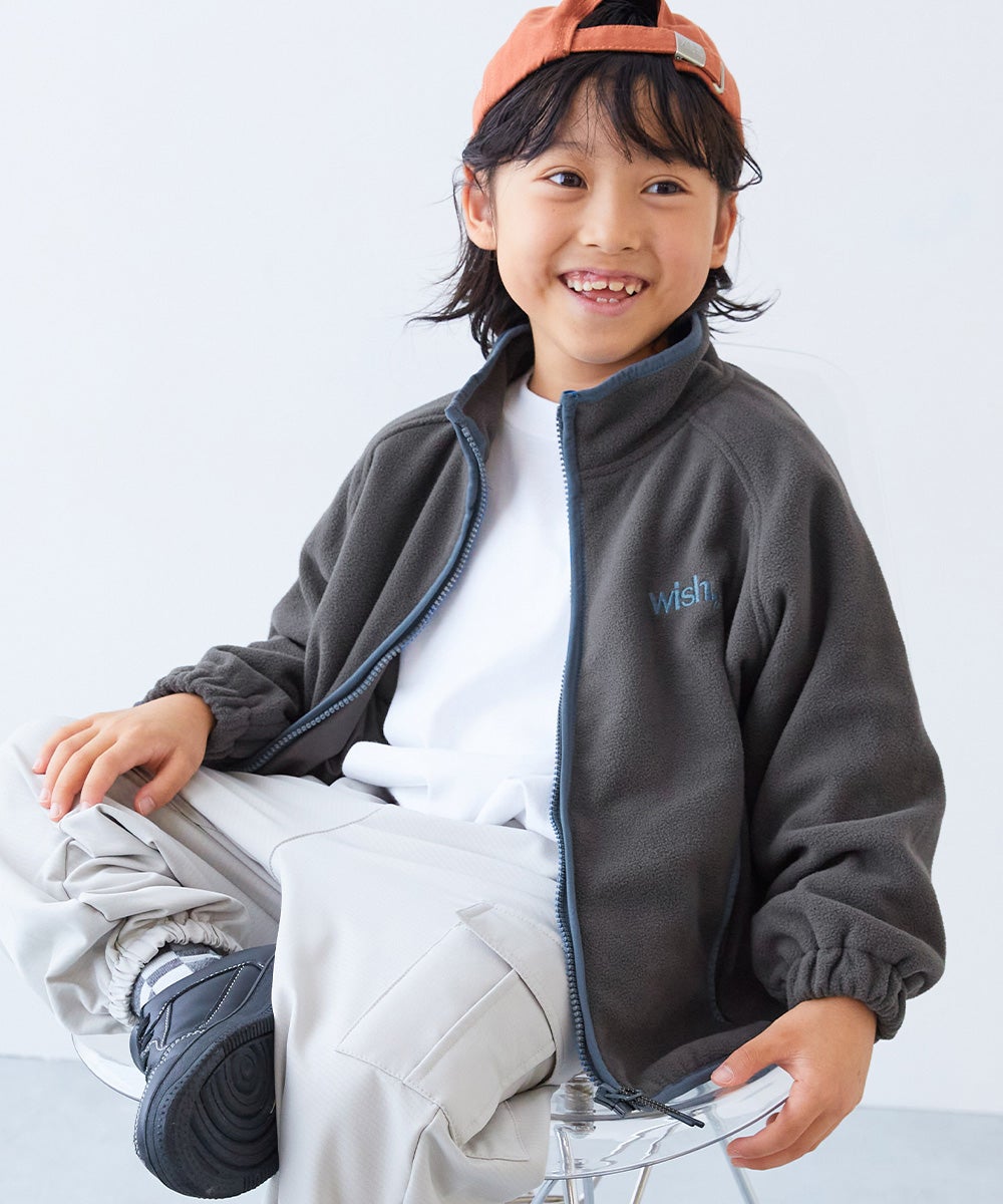 洗える 無地＆柄 フリースジャケット | 子供服の通販 デビロック公式サイト