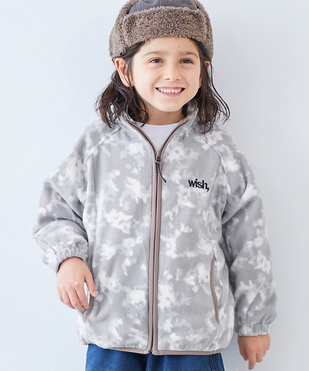 洗える 無地＆柄 フリースジャケット | 子供服の通販 デビロック公式サイト