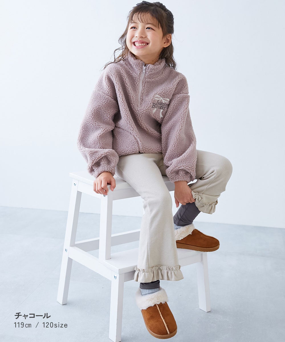 吸水速乾 10分丈 あったか天使のレギンス | 子供服の通販 デビロック